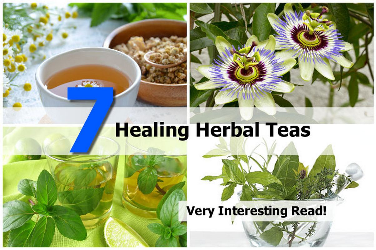 7 Healing Herbal Teas