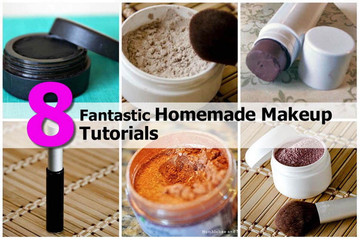 8 Fantastic Homemade Makeup Tutorials