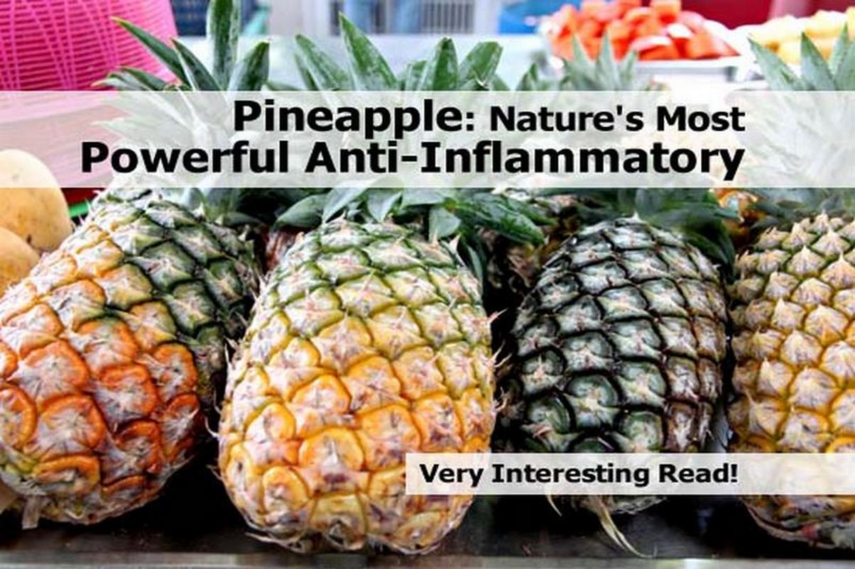Pineapple Nature's Most Powerful AntiInflammatory